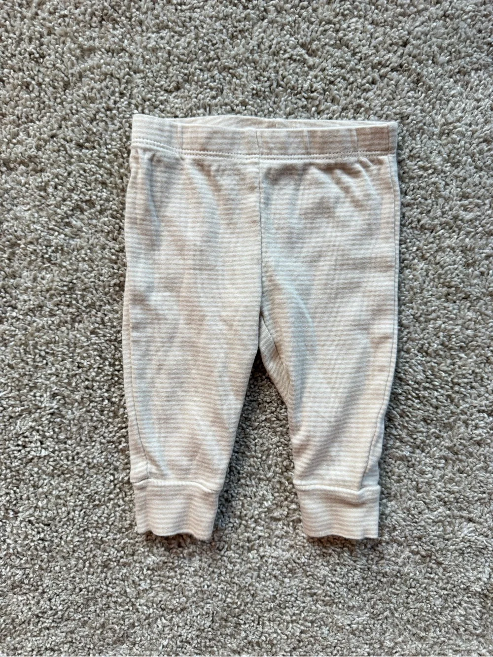 Carter's baby bundle neutral 3-Piece Bodysuit Set Sleeper pants Size 6 Months 6M